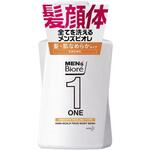 メンズビオレ ONE オールインワン全身洗浄料 髪・肌なめらかタイプ 本体 480ml 花王