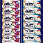 [冷凍]明治 ブルガリア フローズンヨーグルト×ブルーベリー 2種セット(各6個) 明治