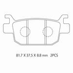二輪車用ブレーキパッド NTB