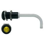 RHD-0900-3500-F9PZY67PR 黄 丸型 レンズ LED照明 アクリル透明棒 BIVAR