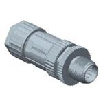 M12A-08BFFA-SL8001 丸型コネクタ 8極 M12 ケーブルマウント AMPHENOL