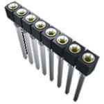 SS-111-T-2 基板接続用ソケット 11 極 2.54mm 1 列 スルーホール 1セット 20個入 SAMTEC