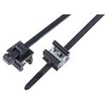 156-00020 T50ROSEC20-PA66HS/PA66HIRHS-BK 結束バンド 200mm 黒 ナイロン 66 1袋 100個入 ヘラマンタイトン(タイトン)