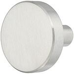 家具用ノブ 25×22mm ステンレスヘアライン ハーフェレ