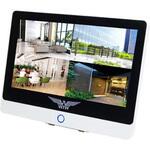 4K 800万画素POE 8ch 12.5インチモニタ一体式防犯カメラ用NVR 塚本無線