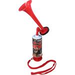 BR-807 (赤)手動式 熊よけエアーホーン(ストラップ付) ブレイン