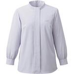 ENJOY EWB945 SILKY FAILLE スタンドカラーブラウス(八分袖) カーシーカシマ