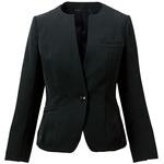 ENJOYNoir NAJ042 THE BLACK CLOSET ノーカラージャケット カーシーカシマ