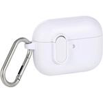 AirPods Pro 3 ケース MagSafe対応 TOUGH SLIM 耐衝撃 ロック機能 カラビナ付 落下防止 エレコム