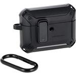 AirPods Pro 3 ケース MagSafe対応 ZEROSHOCK 3構造衝撃吸収 ロック機能 カラビナ付 落下防止 エレコム