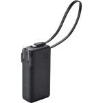 モバイルバッテリー コンセント一体型 10000mAh PD 35W PPS対応 USB-Cケーブル内蔵 2台同時 LED残量1%表示 エレコム