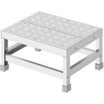 組立作業台 ライトステップ 縞板タイプ DBS-a 長谷川工業