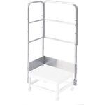 組立作業台 ライトステップ用片側開口手摺 DB-a (手摺のみ) 長谷川工業