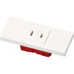 NKシリーズ家具・機器用コンセントセット 1口 神保電器