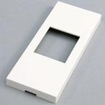 NKシリーズ家具・機器用プレート 1個口 (PW色) 神保電器