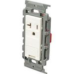 JEC-BN-ITGEV(PW) アースターミナル付 高容量コンセント 絶縁枠 神保電器