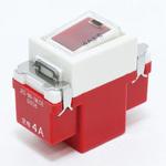 JEC-BN-1MLCR(PW) チェック用オーロラマークスイッチ 2線式 片切 神保電器
