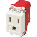 JEC-BN-5GJ(PW) 接地シングルコンセント (PW色) 神保電器