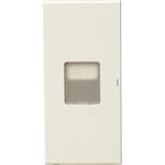 WJN-MS1 操作板 シングル マーク付 片切用 神保電器