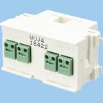 電話用 埋込モジュラージャック コンデンサー内蔵形 6極4心用 神保電器