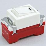 JEC-BN-2M(PW) 埋込マークスイッチ 両切 神保電器