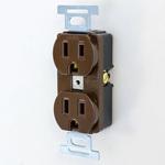 埋込接地ダブルコンセント 2極接地極付 15Aー125V 神保電器