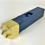 ブロック用ビシャン片面 ナニワ合金