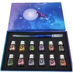 ガラスペン インク12色セット GP-1012C CRECOTE