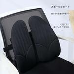 背もたれクッション ブラック R02CE(K) CRECOTE