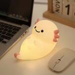 シリコンライト 寝ころびウーパールーパー L2419(W) CRECOTE