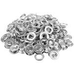 NO．76-Bアルミ12MM 両面ハトメの玉 100組 SK11
