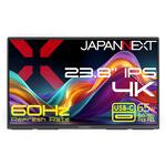 23.8型/3840×2160/HDMI×1、USB-C×2/ブラック/スピーカー有/2年保証 JAPANNEXT