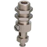 真空パッドスリムホルダ単体 スプリング式 真空取出し口上 PISCO(ピスコ)