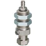 真空パッドホルダ単体 スプリング式 真空取出し口上バーブ継手 PISCO(ピスコ)