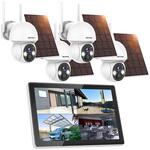 防犯カメラセット(防犯カメラ4台+レコーダー1台) NEXTEC