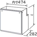 配管カバーH52B-S ノーリツ