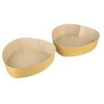 ベイクベイク 紙製ハートケーキ焼型(2枚入) パール金属