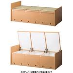 ガスダンパー式仮眠ベッド収納3連タイプ S・DC