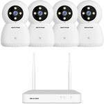 防犯カメラセット(防犯カメラ4台+レコーダー1台) NEXTEC