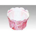 ケーキカップ フラワーポットΦ65JP ピンクベタ英字新聞 平野紙器 平野紙器