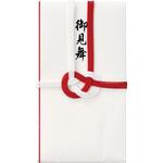 コットン祝金封 赤白7本結切 御見舞 マルアイ