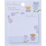 ブルーナ 付箋 フラワー マルアイ