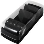 カードファイルケース 大容量タイプ ブラック カール事務器