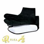 黒足袋・白底(4枚こはぜ) 風香(FU-KA)