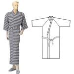 脇開き7分袖(左開き) 神戸生絲