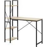 ラック付きデスク 幅100×奥行42cm アイリスオーヤマ