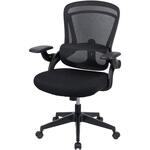 ランバーサポートメッシュチェア/ブラック ナカバヤシ