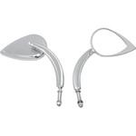 0640-0387 Drag Specialties MIRROR T-DROP CHR L. STM | 0640-0387 DRAG SPECIALTIES(ドラッグスペシャリティーズ)