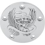 Drag Specialties PTS COVER LTR CHR 99-17TC | 30-0187CA DRAG SPECIALTIES(ドラッグスペシャリティーズ)