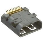 46765-0001 Molex HDMIコネクタ メス Dタイプ 接続方向:ライトアングル 46765-0001 日本モレックス(molex)